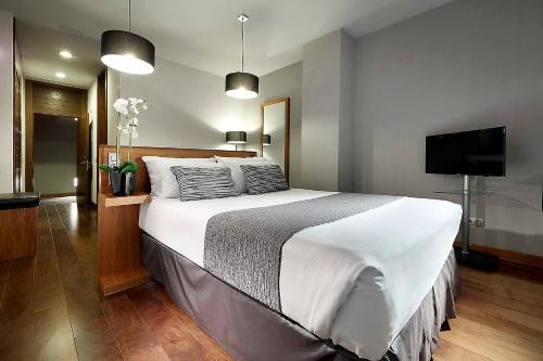 Habitación Doble - 1 o 2 camas del hotel Eurostars Madrid Congress. Foto 1