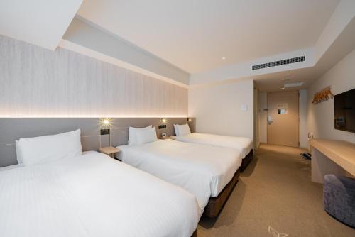 Habitación Triple del hotel Keio Prelia Kyoto Karasuma Gojo. Foto 4