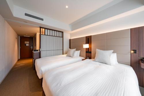 Habitación Doble Premium - 2 camas del hotel Keio Prelia Kyoto Karasuma Gojo. Foto 5