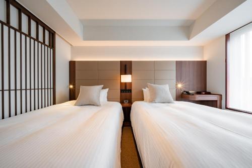 Habitación Doble Premium - 2 camas del hotel Keio Prelia Kyoto Karasuma Gojo. Foto 6