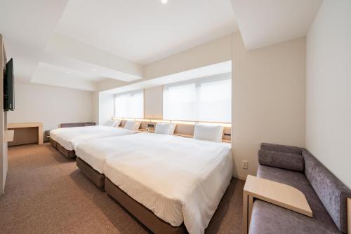 Habitación Cuádruple del hotel Keio Prelia Kyoto Karasuma Gojo. Foto 2