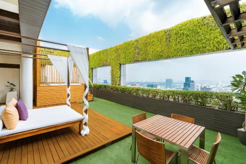 Suite Executive con terraza del hotel Pathumwan Princess