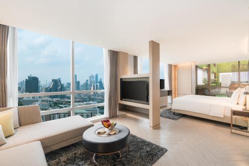 Suite Pathumwan con terraza del hotel Pathumwan Princess. Foto 5