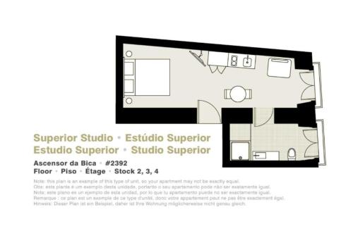 Estudio Superior del hotel LSA Ascensor da Bica by Numa. Foto 13