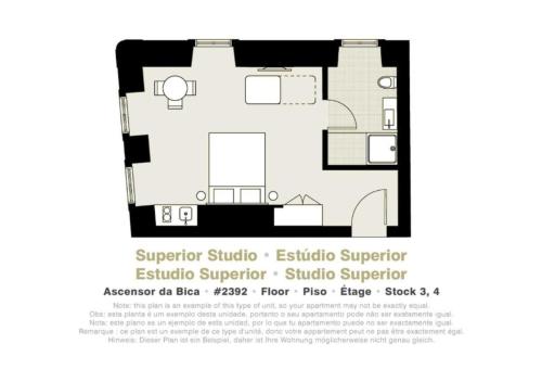 Estudio Superior del hotel LSA Ascensor da Bica by Numa. Foto 17