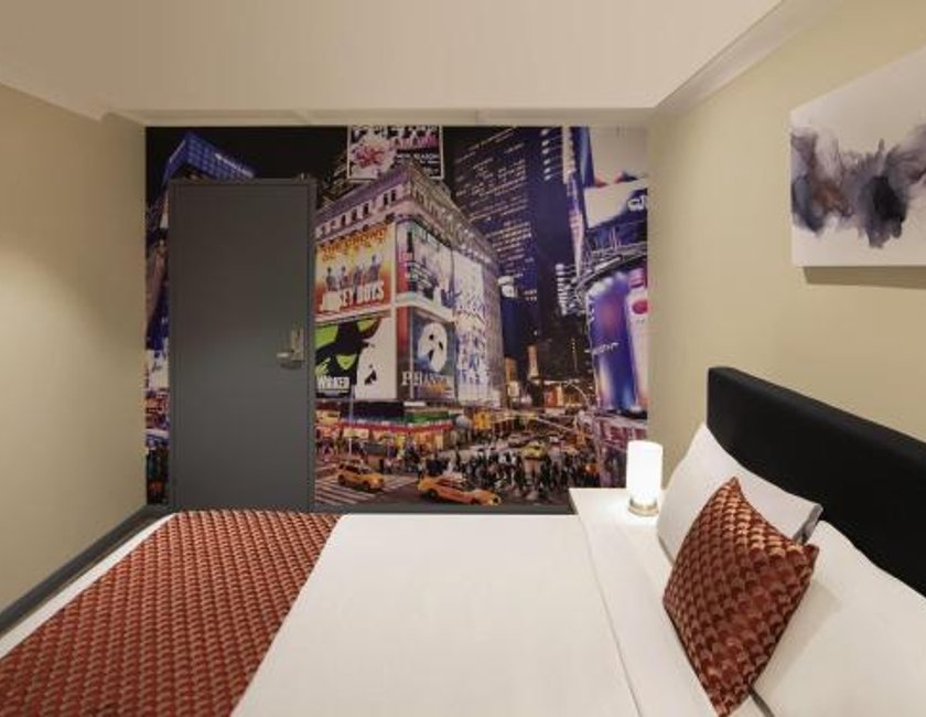 Standard Queen Room with Internal Window del hotel Breakfree On Broadway Sydney. Foto 2