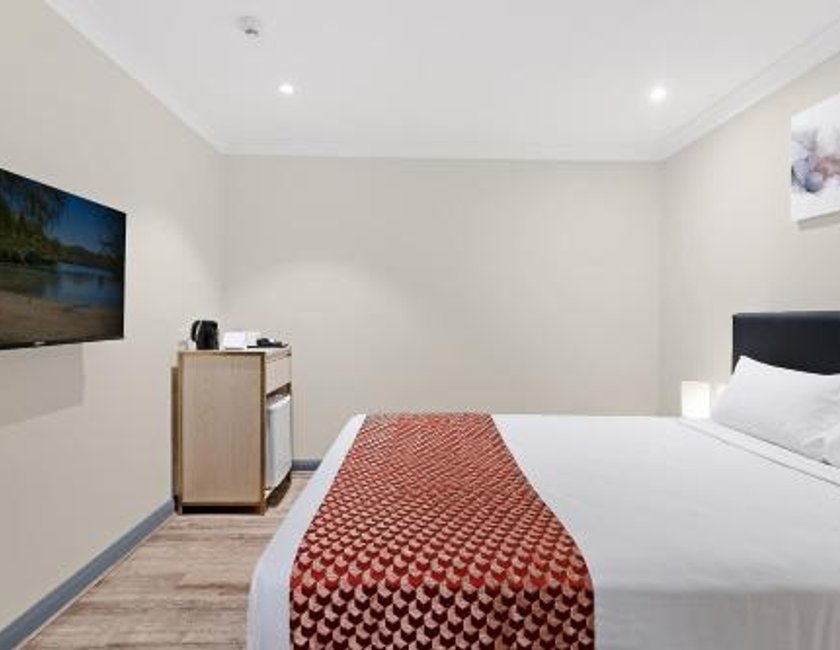 Standard Queen Room with Internal Window del hotel Breakfree On Broadway Sydney. Foto 5