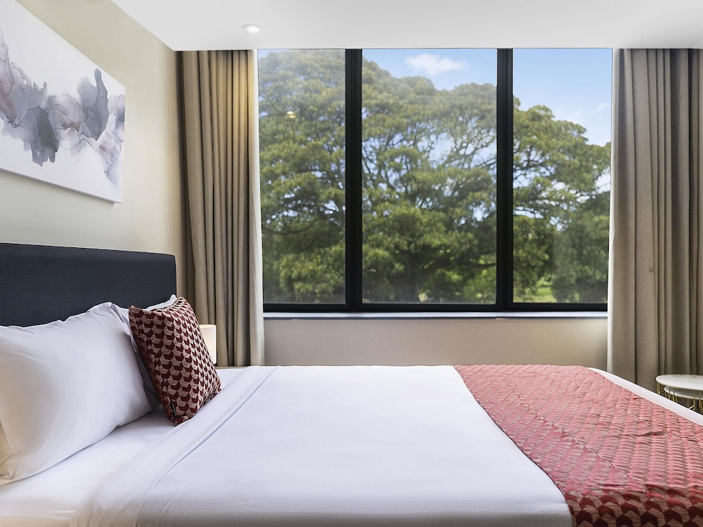 Habitación Deluxe Queen con vistas al parque del hotel Breakfree On Broadway Sydney