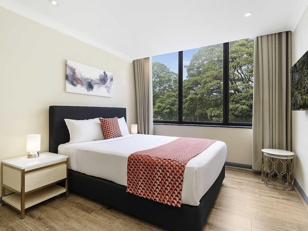 Habitación Deluxe Queen con vistas al parque del hotel Breakfree On Broadway Sydney. Foto 1
