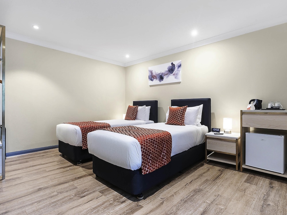 Habitación Familiar Deluxe con cama King y Queen, vistas al parque del hotel Breakfree On Broadway Sydney