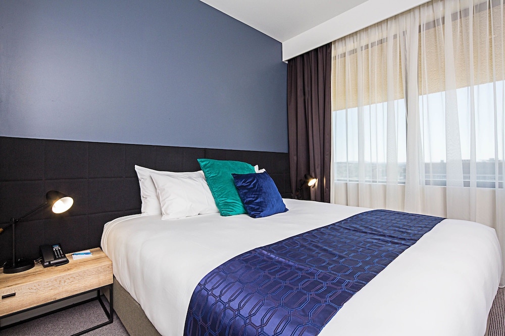 Habitación Estudio con 1 cama King o 2 camas individuales del hotel Mantra Macarthur. Foto 1