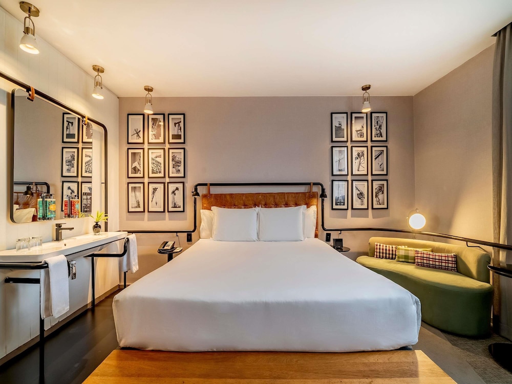 Habitación Design para personas con movilidad reducida, 1 cama de matrimonio del hotel Pullman São Paulo Guarulhos Airport. Foto 1