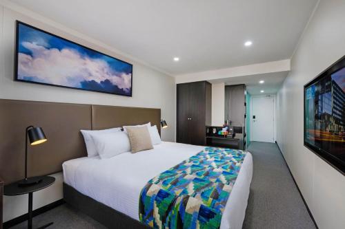 Habitación Estudio Deluxe del hotel Mantra Albury. Foto 9