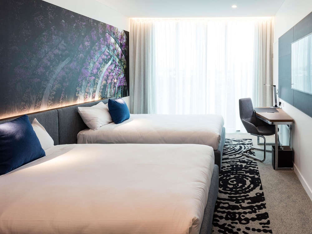Habitación Premier 'N' con 2 camas dobles y vistas al parque del hotel Novotel Brisbane South Bank