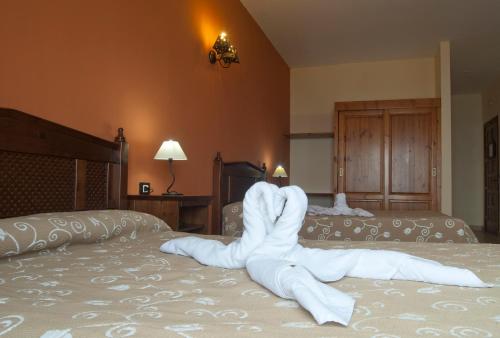 Habitación Doble con terraza del hotel Villa El Mocanal. Foto 1