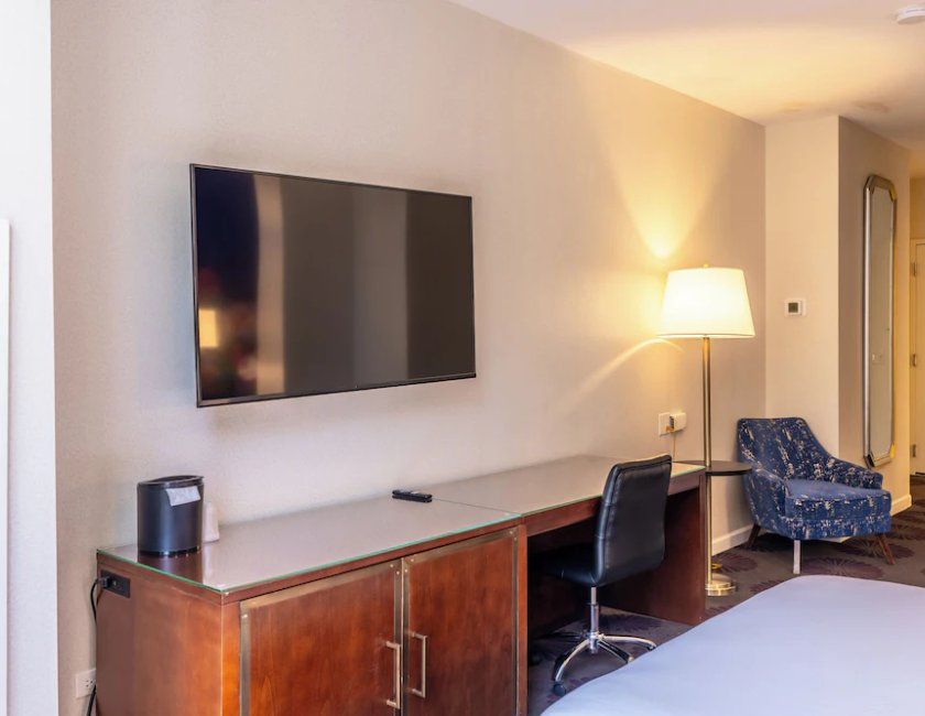 Habitación Deluxe, 2 camas de matrimonio, accesible para personas con discapacidad del hotel The Chicago Collection - Magnificent Mile. Foto 2