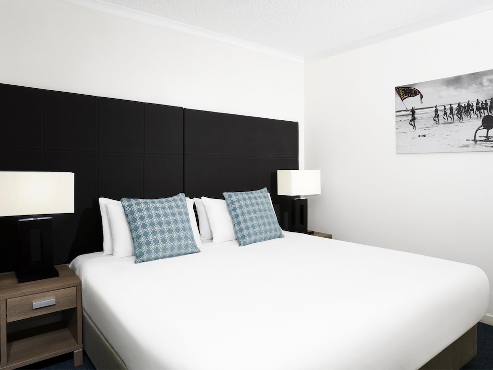 Apartamento de 1 dormitorio con vistas al jardín y cierre parcial del hotel Breakfree Grand Pacific Resort