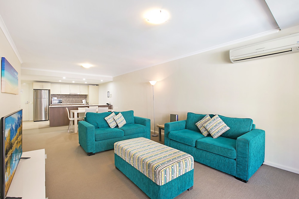 Apartamento de 1 dormitorio con vistas a la piscina del hotel Mantra Nelson Bay. Foto 6