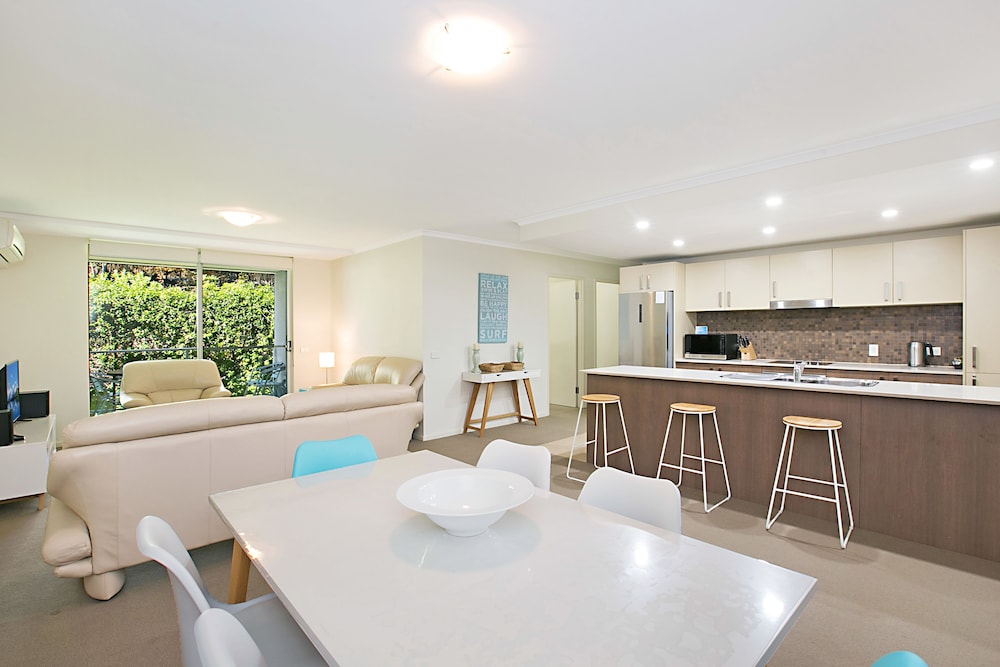 Apartamento de 3 dormitorios y 2 baños con vistas al complejo del hotel Mantra Nelson Bay