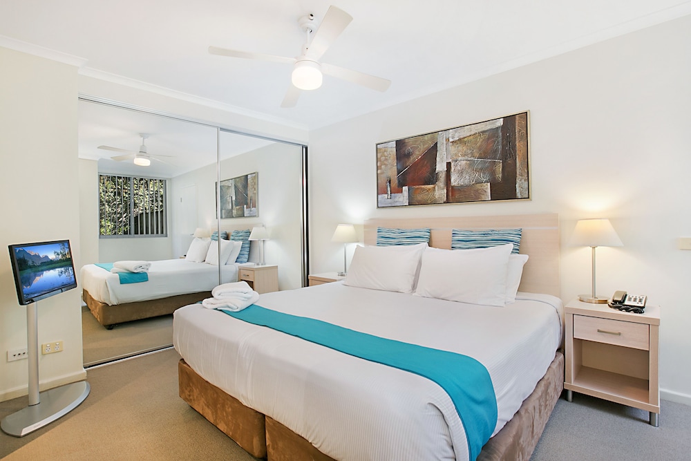 Apartamento de 3 dormitorios y 2 baños con vistas al complejo del hotel Mantra Nelson Bay. Foto 3