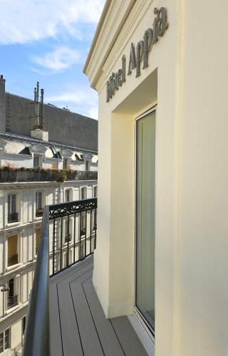 Habitación Doble Deluxe con Balcón del hotel Appia La Fayette. Foto 7