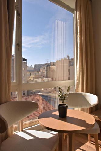 Habitación con vistas a la Acrópolis - 1 o 2 camas del hotel Arethusa. Foto 6