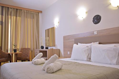 Habitación con vistas a la Acrópolis - 1 o 2 camas del hotel Arethusa. Foto 13