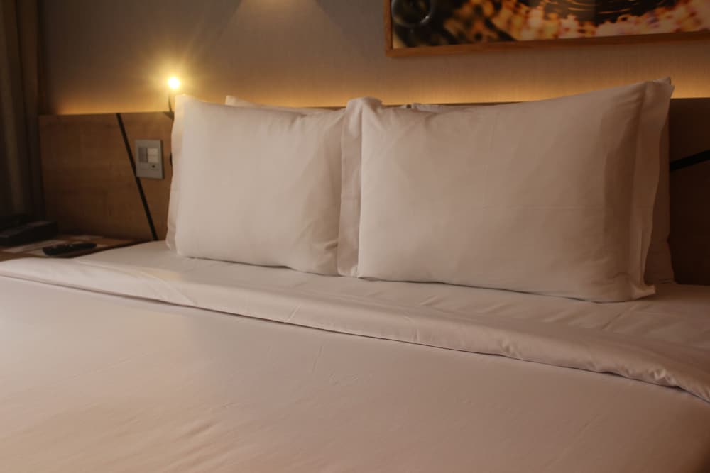 HABITACIÓN EJECUTIVA PREMIUM, 1 cama queen - size del hotel Grand Mercure São Paulo Vila Olímpia. Foto 9