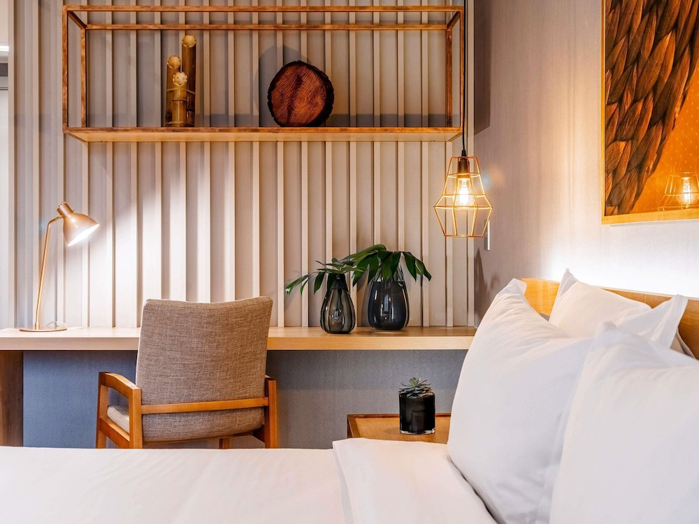 HABITACIÓN EJECUTIVA PREMIUM, 1 cama queen - size del hotel Grand Mercure São Paulo Vila Olímpia. Foto 20