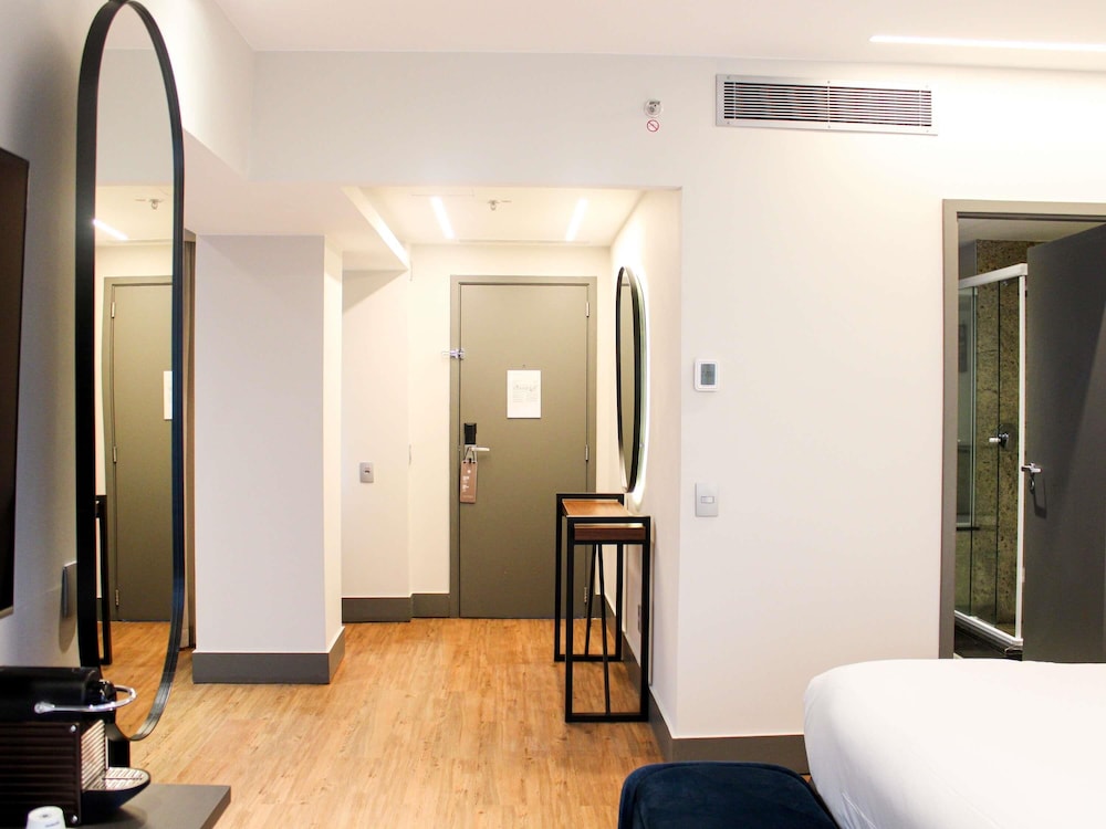Suite junior, 1 cama de matrimonio, bañera del hotel Pullman São Paulo Vila Olímpia. Foto 18