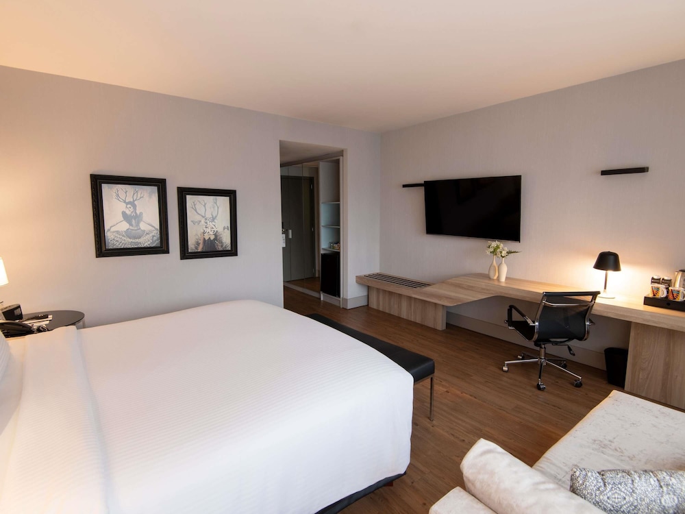 Habitación Deluxe, 1 cama de matrimonio grande, bañera (Deluxe) del hotel Pullman São Paulo Vila Olímpia. Foto 14