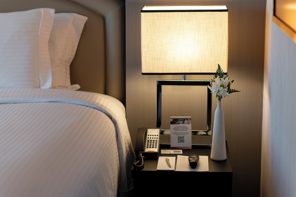 Habitación Deluxe con 2 camas individuales, 2 camas individuales, bañera del hotel Pullman São Paulo Vila Olímpia. Foto 3