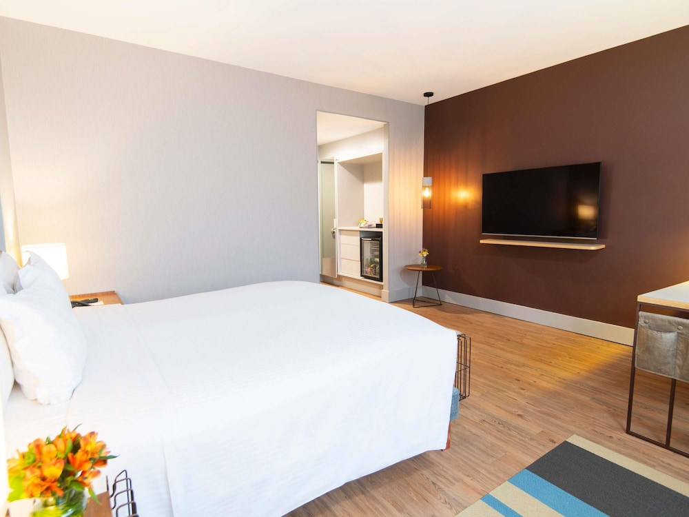 Habitación ejecutiva, 1 cama de matrimonio, accesible para personas con discapacidad (Accessible) del hotel Pullman São Paulo Vila Olímpia. Foto 8