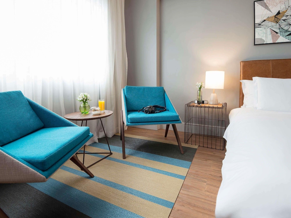 Habitación ejecutiva, 1 cama de matrimonio, accesible para personas con discapacidad (Accessible) del hotel Pullman São Paulo Vila Olímpia. Foto 15