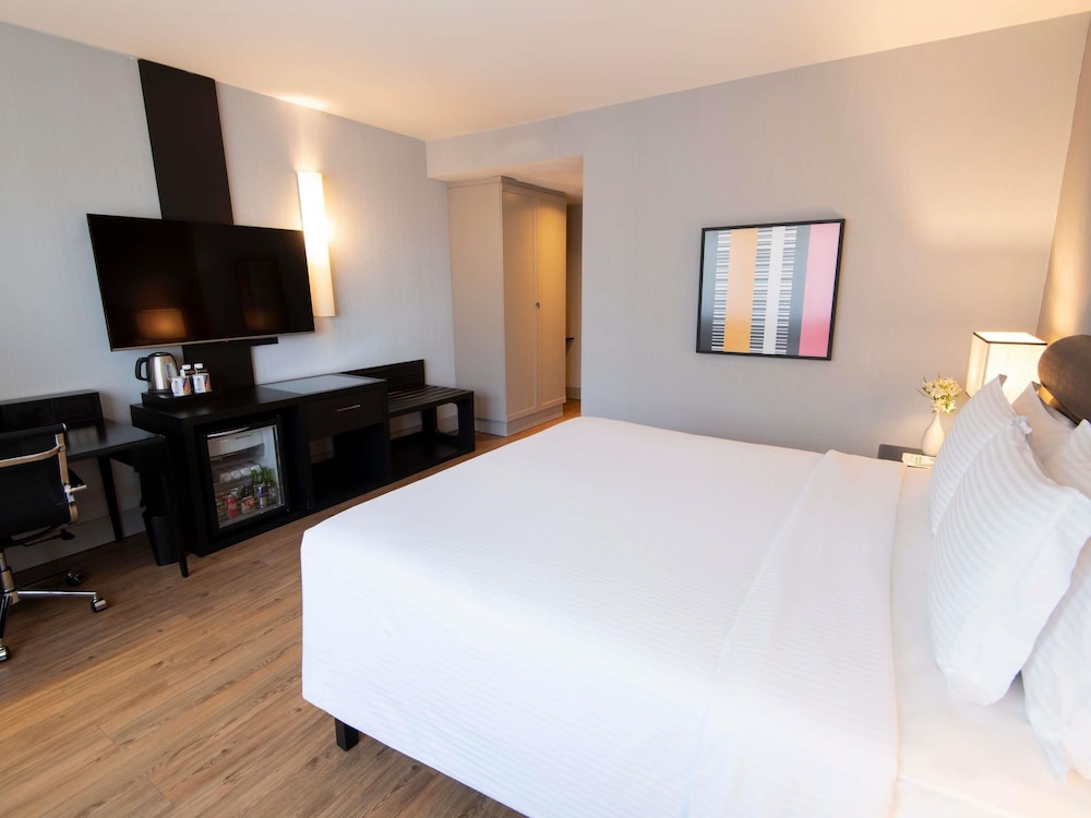 Habitación Deluxe, 1 cama de matrimonio, bañera del hotel Pullman São Paulo Vila Olímpia. Foto 15