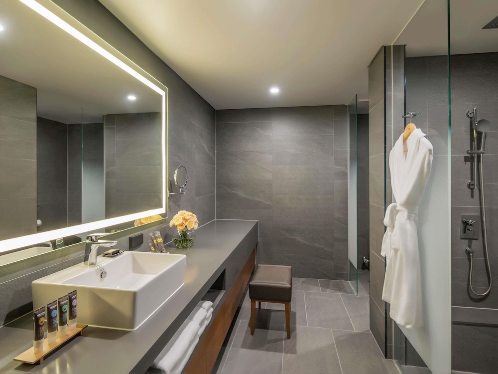 Residencia Deluxe 1 Dormitorio - 3 camas individuales del hotel Novotel Ambassador Seoul Dongdaemun Hotels and Residences. Foto 4