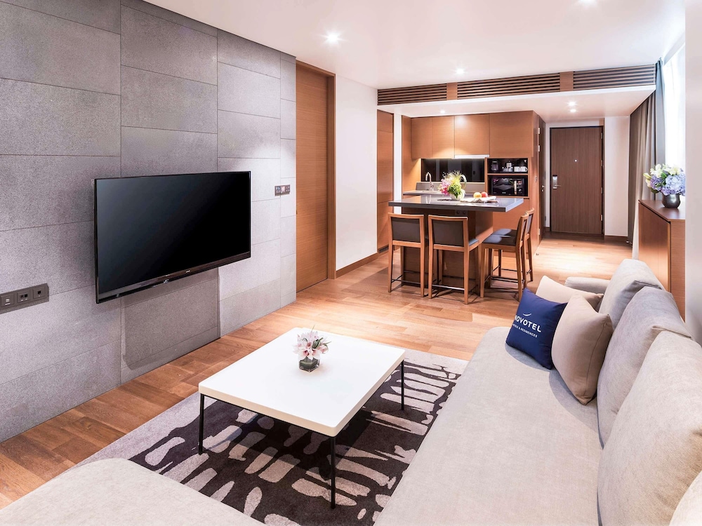 Residencia Premier 1 Dormitorio - 1 cama doble del hotel Novotel Ambassador Seoul Dongdaemun Hotels and Residences