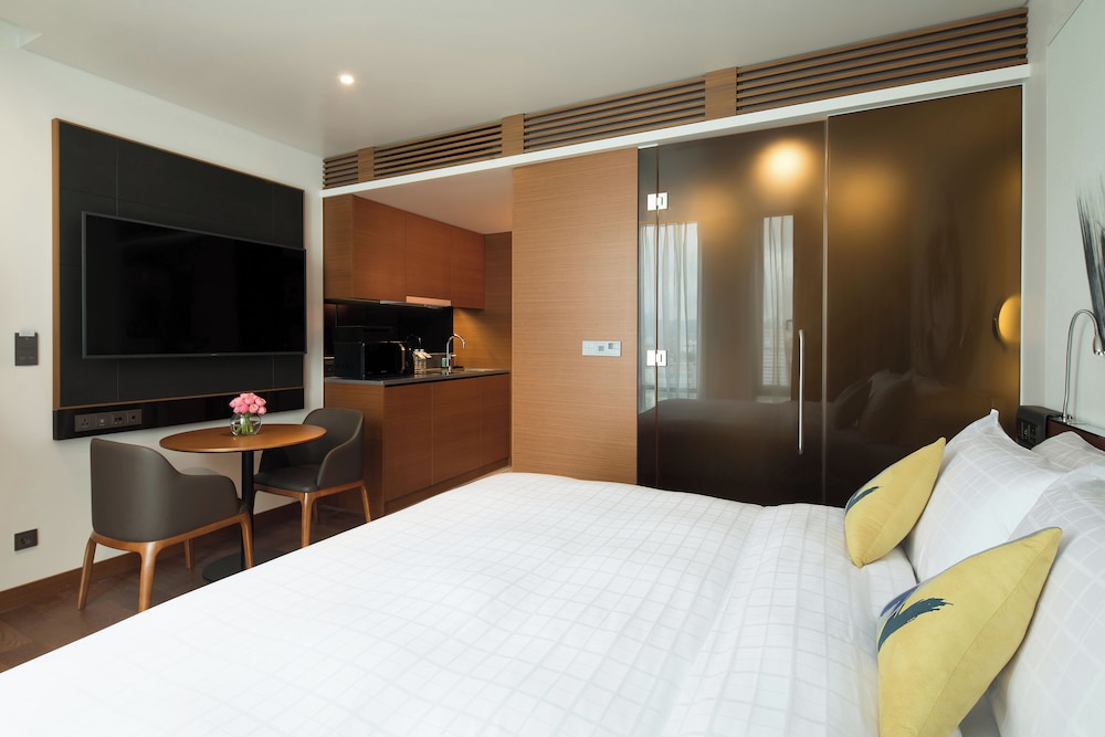 Estudio Residencial - 1 cama doble del hotel Novotel Ambassador Seoul Dongdaemun Hotels and Residences. Foto 3