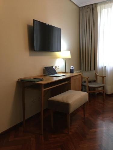 Habitación Doble con cama supletoria - 1 o 2 camas del hotel Crunia. Foto 1