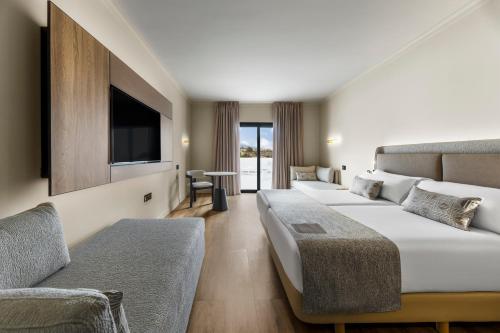 Habitación Familiar con terraza del hotel Atlantic El Tope