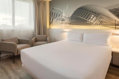 Habitación Doble del hotel B and B Valencia Ciudad de las Ciencias