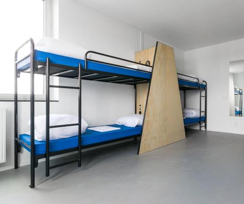 Cama en habitación compartida mixta de 6 camas del hotel Via Amsterdam. Foto 10