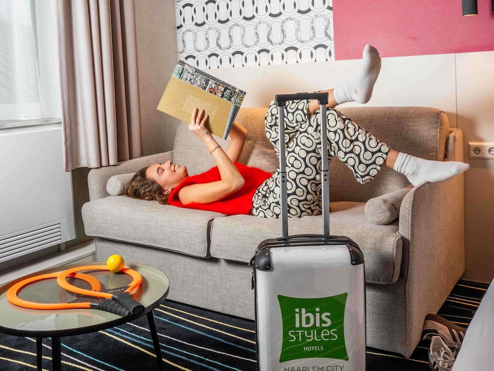 Habitación Familiar del hotel Ibis Styles Haarlem City. Foto 2