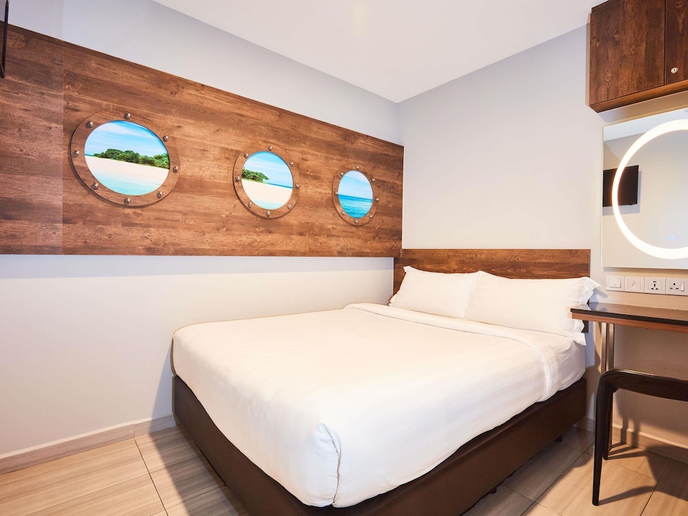 Habitación doble 1 Cama doble del hotel Ibis Budget Singapore Selegie