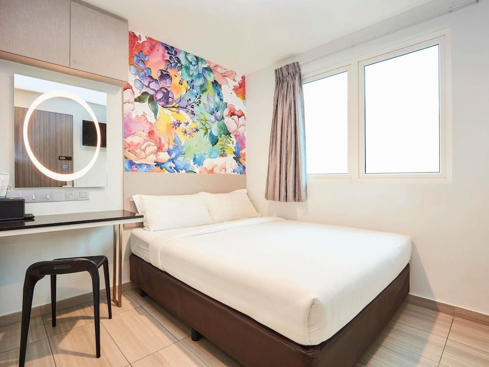 Habitación Superior con 1 cama doble del hotel Ibis Budget Singapore Selegie. Foto 2