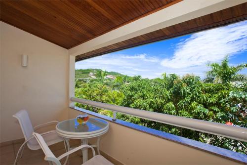 Habitación Cuádruple Estándar del hotel Atlantico Buzios Convention and Resort. Foto 4