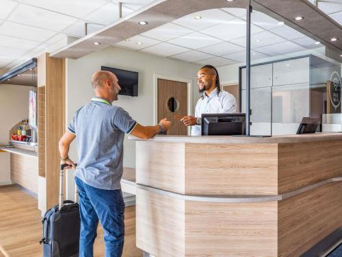 Habitación Estándar con 1 cama doble del hotel Ibis Budget Charleroi Airport