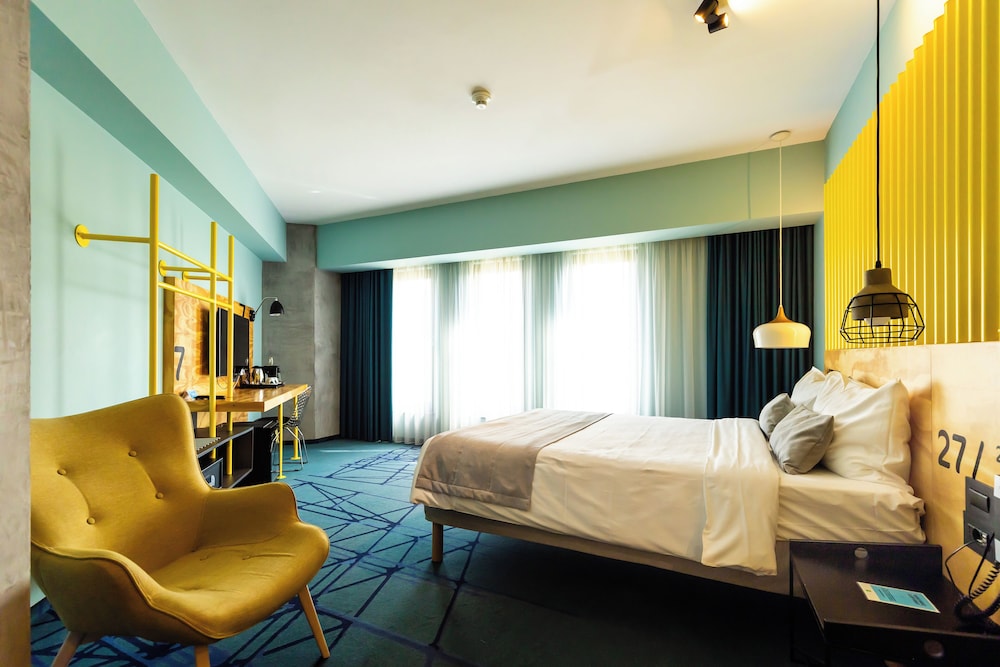 Habitación Premium, 1 cama doble del hotel Ibis Styles Bucharest Erbas