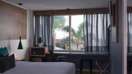 Habitación Doble - 2 camas del hotel The Blue Hotel