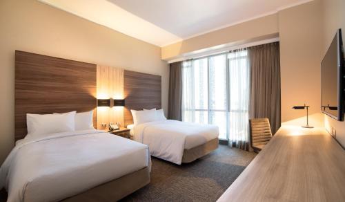 Habitación Doble Estándar - 2 camas del hotel Mercure Concepción. Foto 4